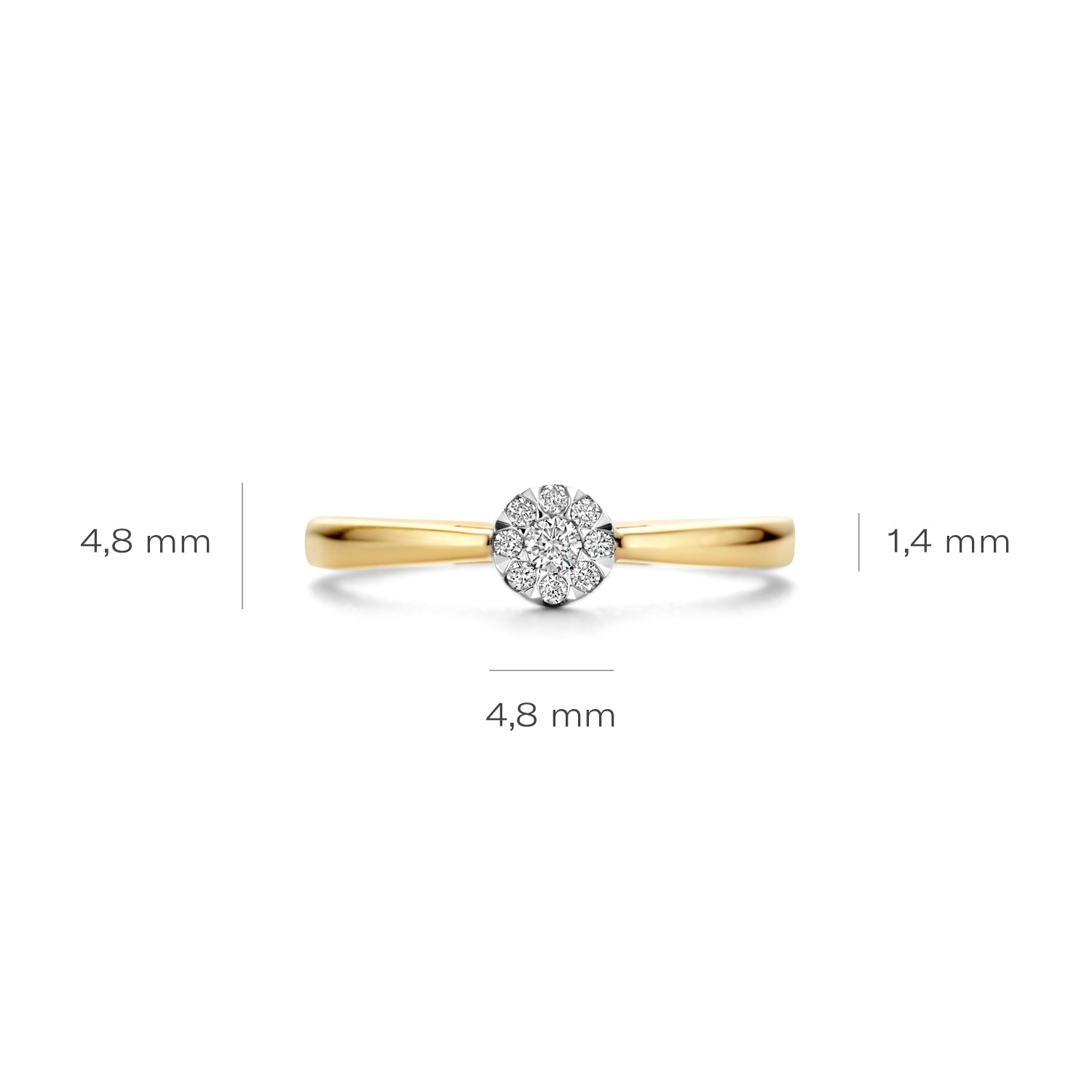 Blush Natural Diamonds Ring 1676BDI