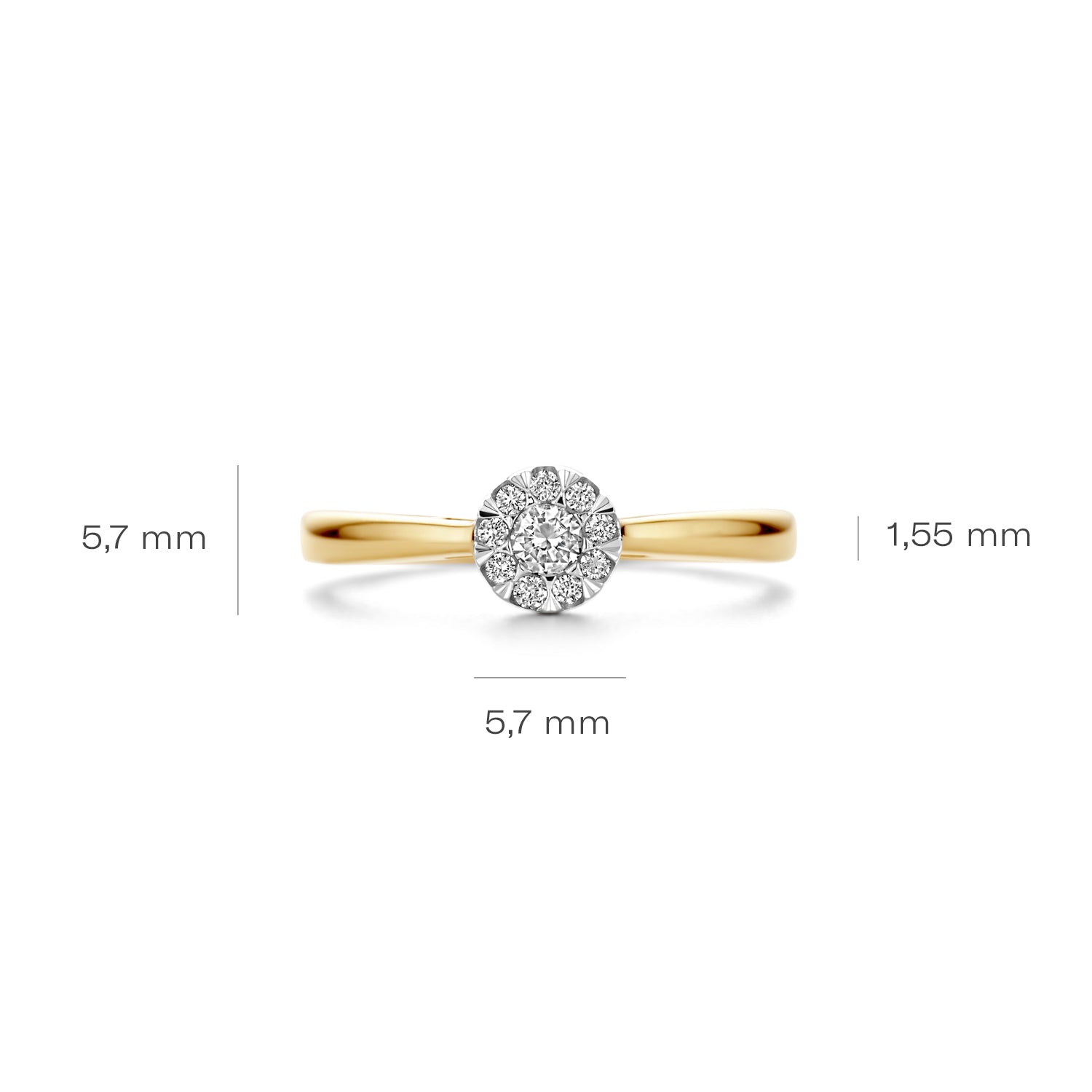Blush Natural Diamonds Ring 1677BDI