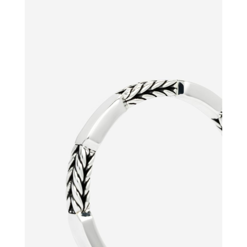 Buddhatobuddha - Stacking Ring Barbara Mix Zilver | 17