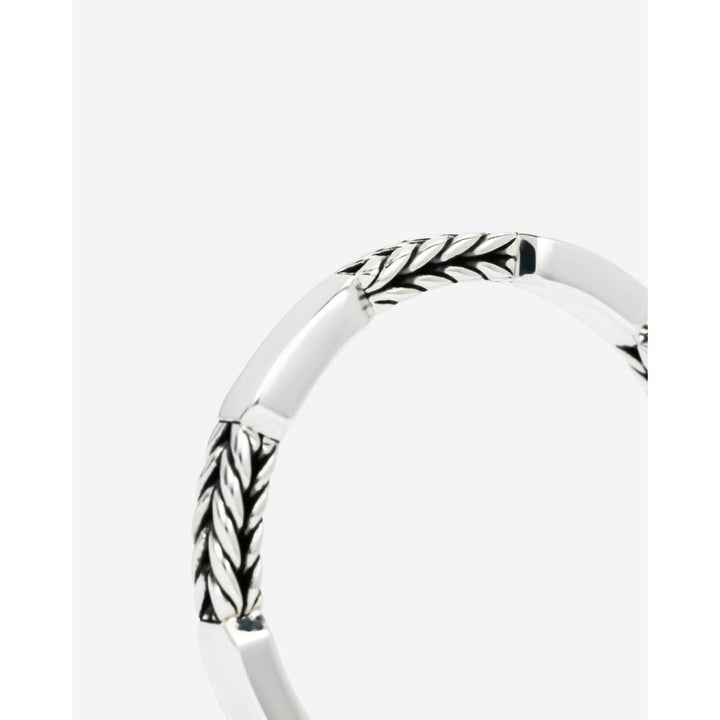 Buddhatobuddha - Stacking Ring Barbara Mix Zilver | 17