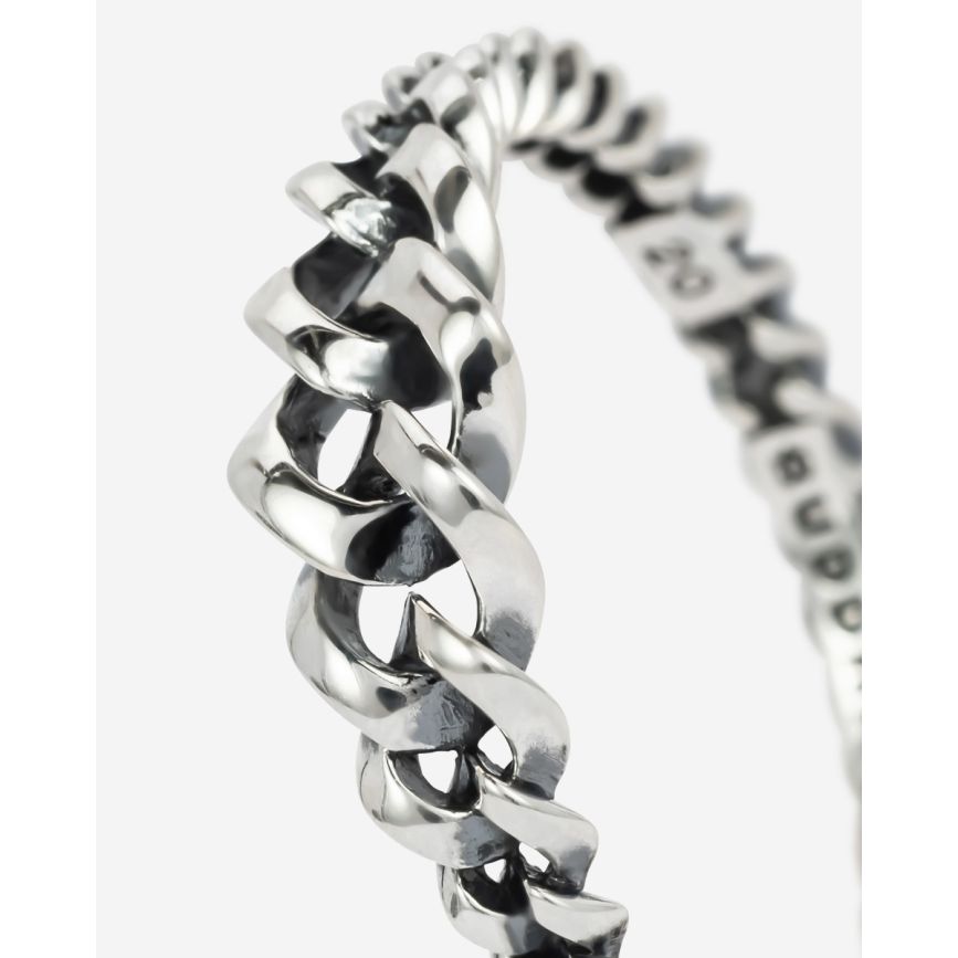 Buddhatobuddha - Ring Chain Gradient Zilver | 17