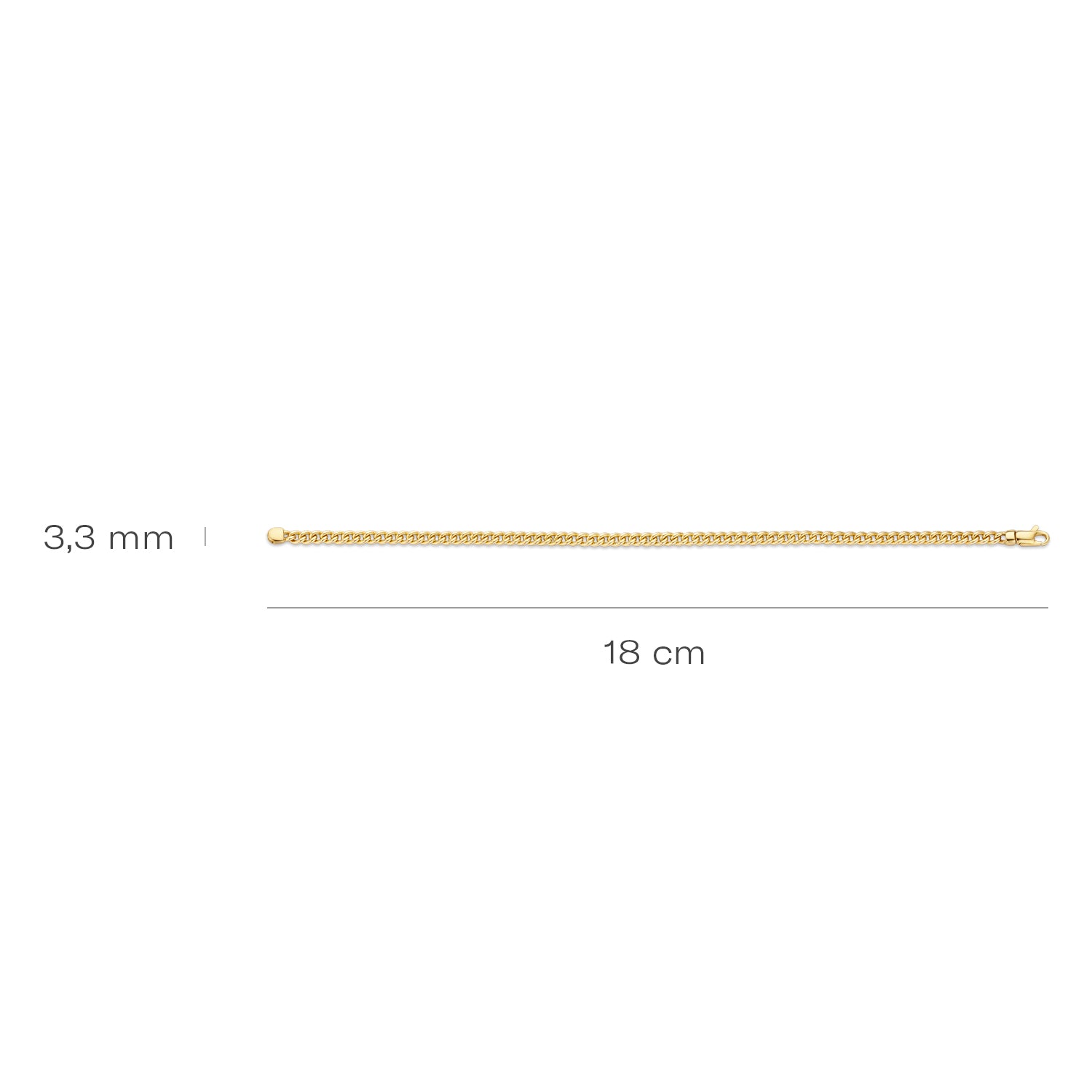 Blush Armband 2165YGO - Geel Goud (14k)