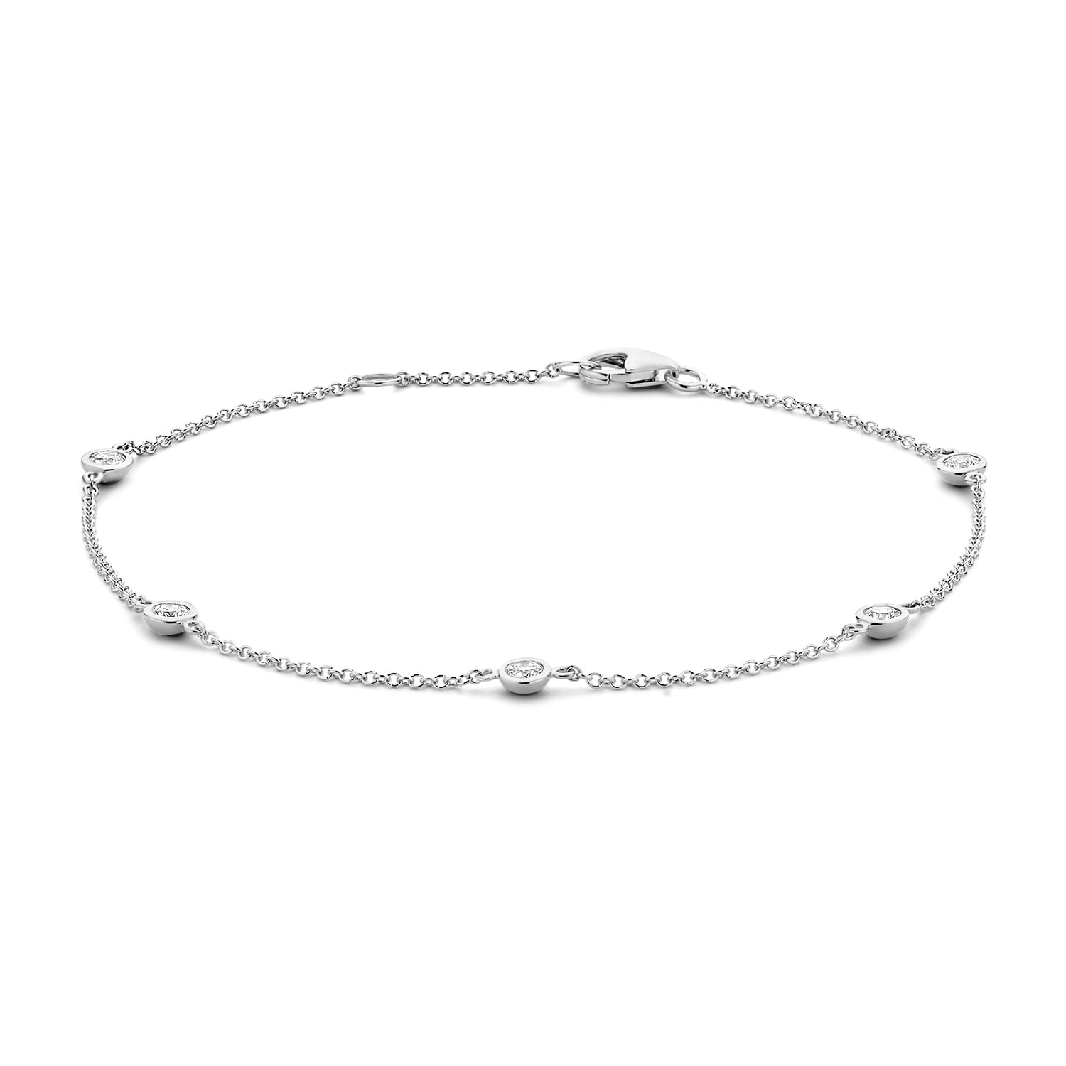 Blush Armband 2187WZI - Wit Goud (14k) met Zirkonia