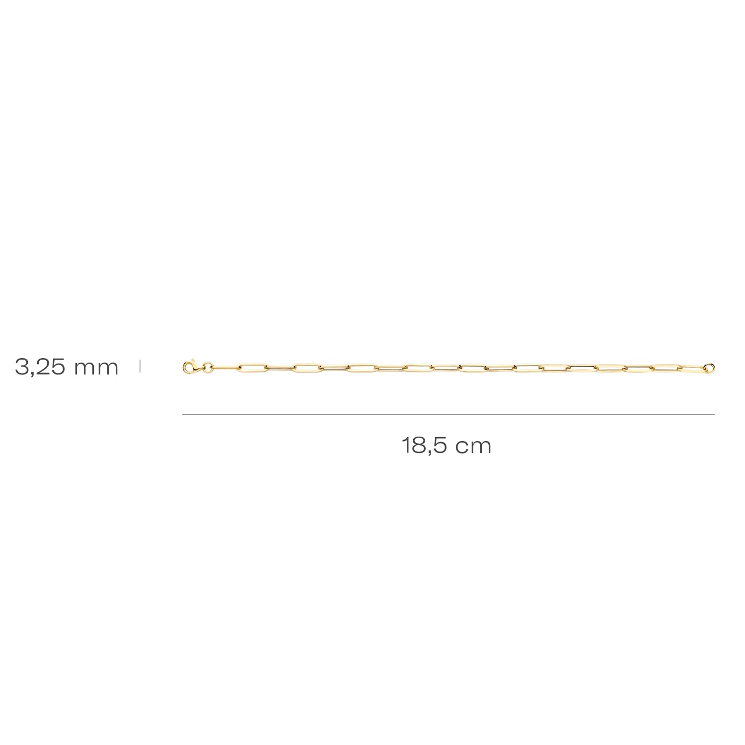 Blush Armband 2190YGO/18.5 - Geel Goud (14k)