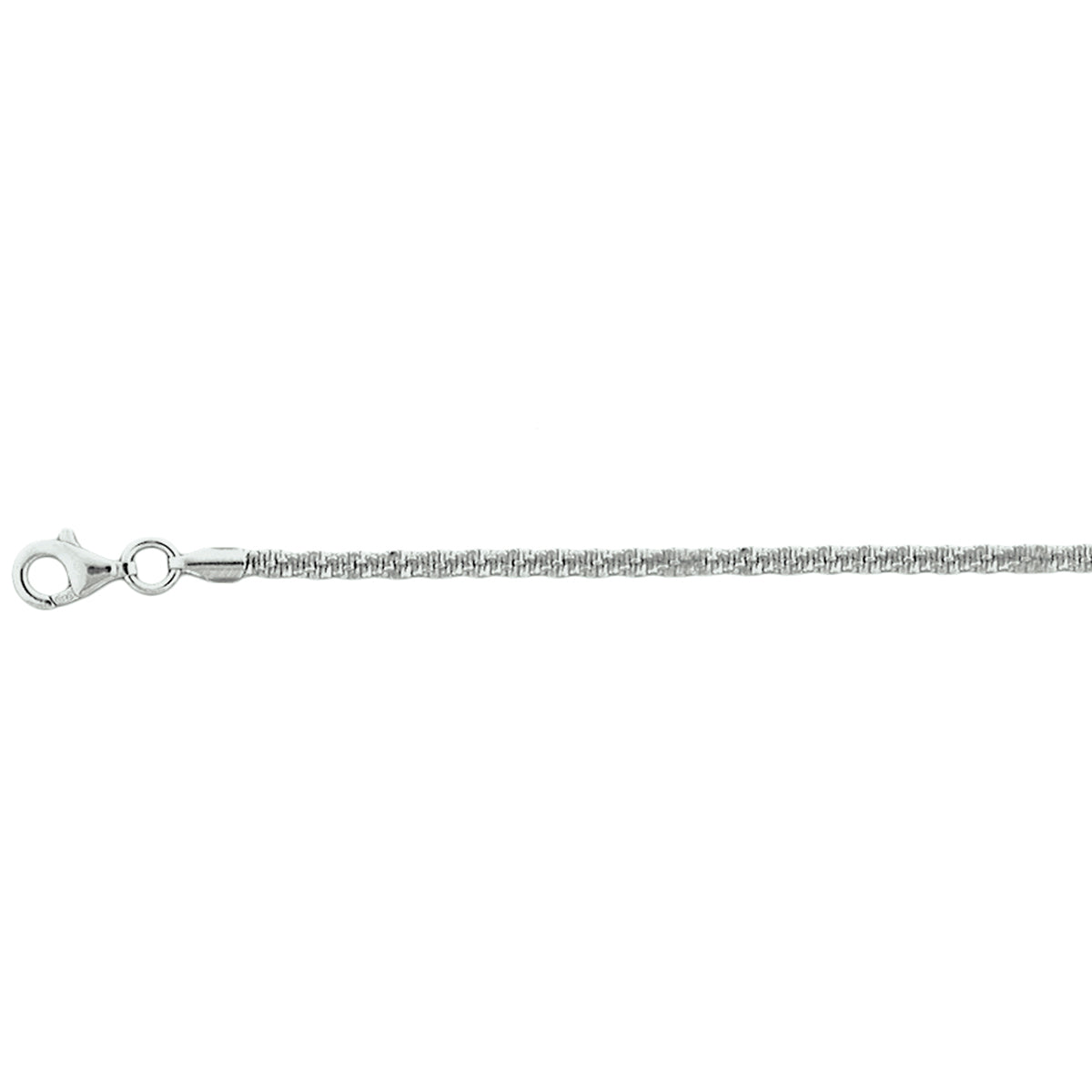 Zilveren armband fantasie 2,2mm | 19cm