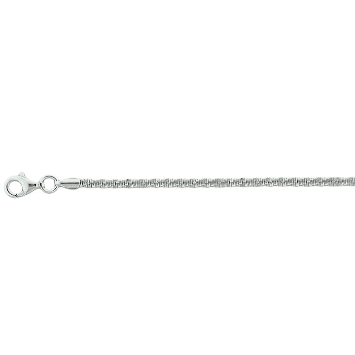 Zilveren armband fantasie 2,2mm | 19cm