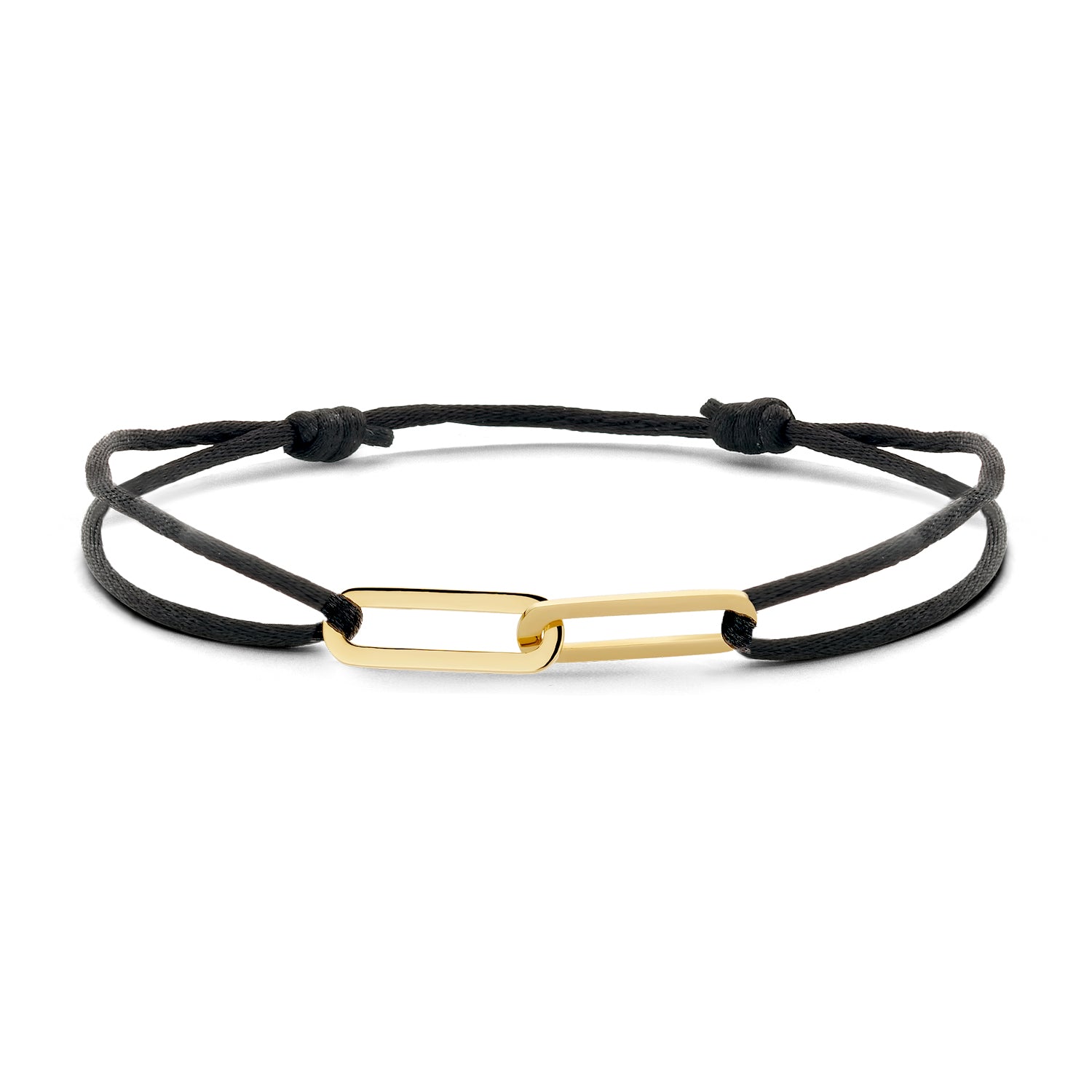 Blush Armband 2216YGO - Geel Goud (14k) met Zijdekoord