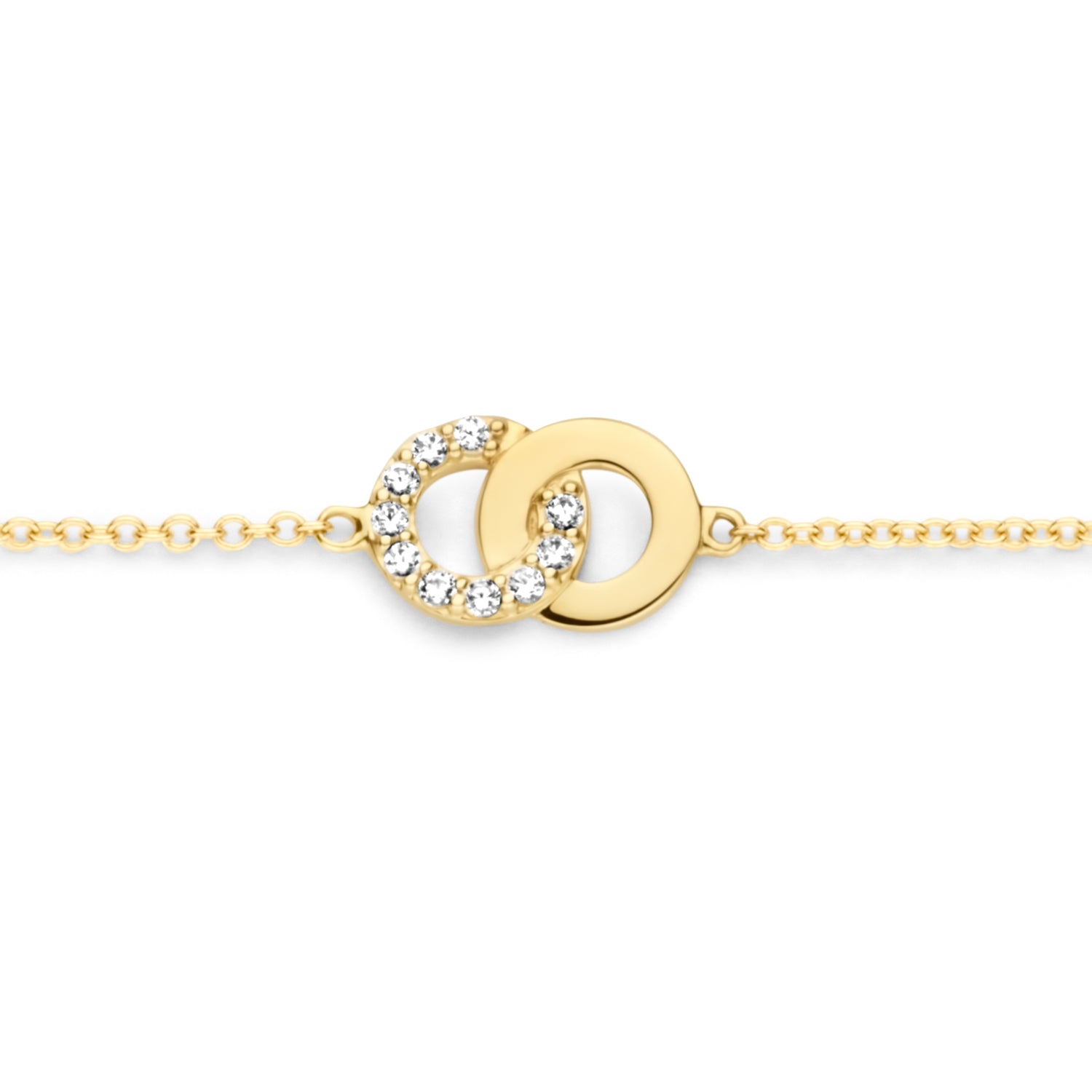 Blush Armband 2223YZI - Geel Goud (14k) met Zirkonia