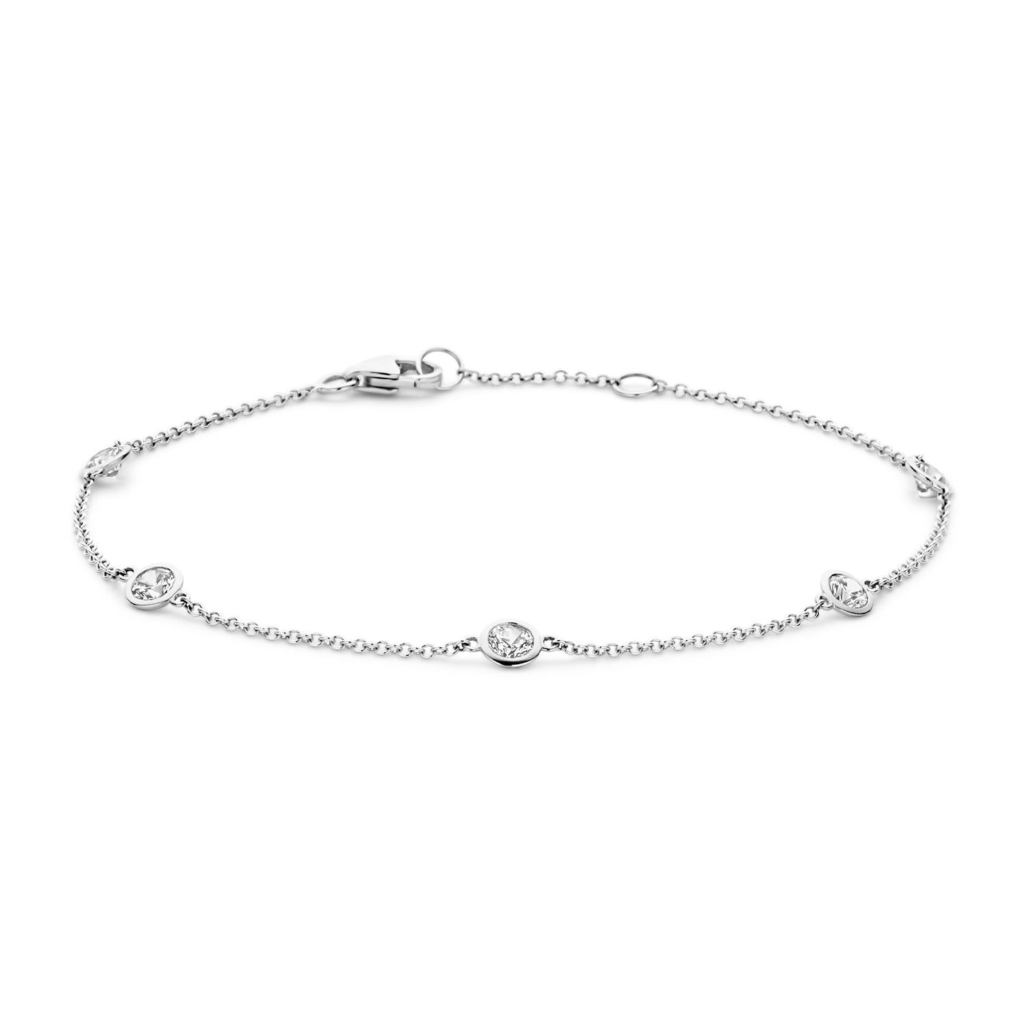 Blush Armband 2238WZI - Geel Goud (14k) met Zirkonia