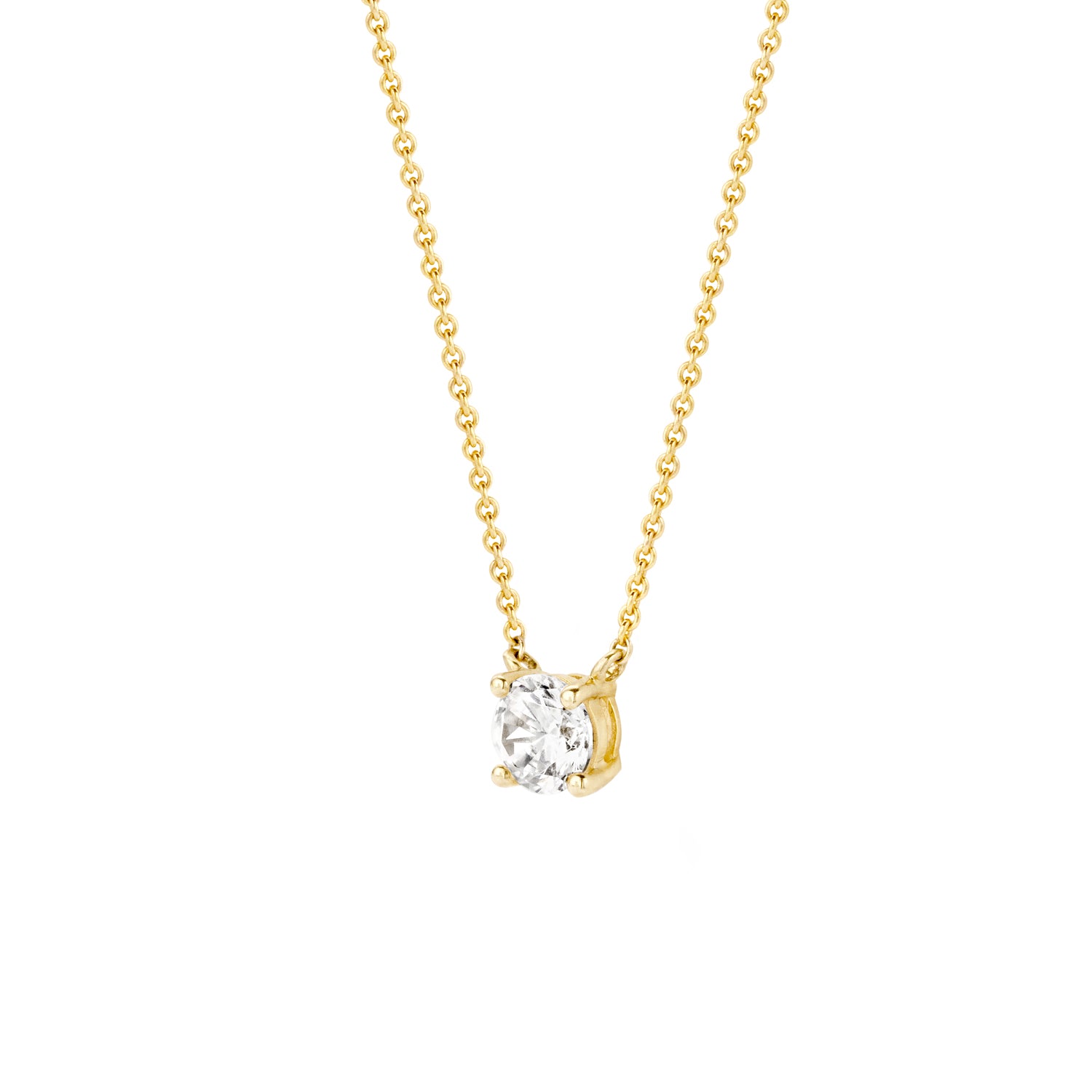 Blush Collier 3049YZI -  Geel Goud (14k) met Zirkonia