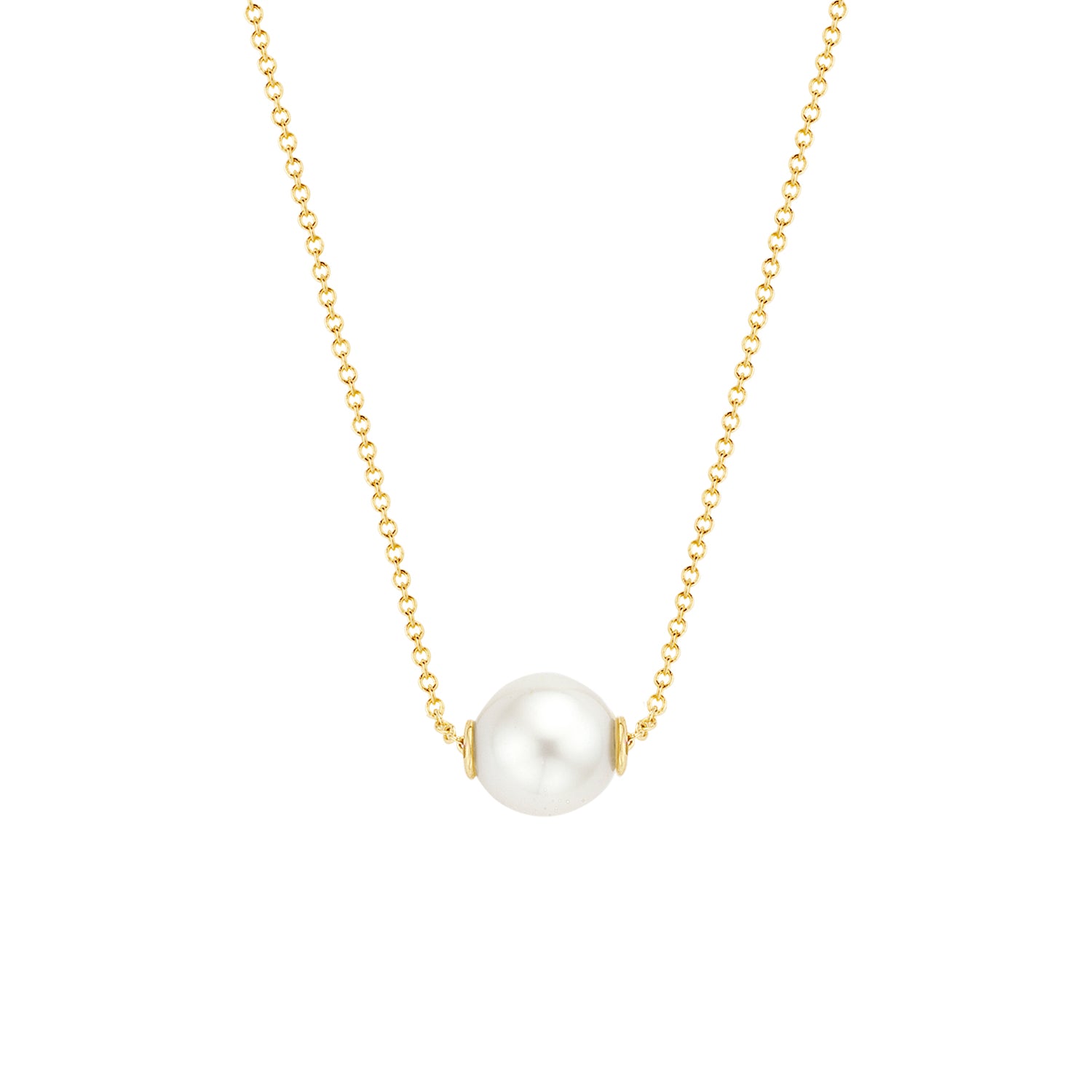 Blush Collier 3076YPW - Geel Goud (14k) met Parel