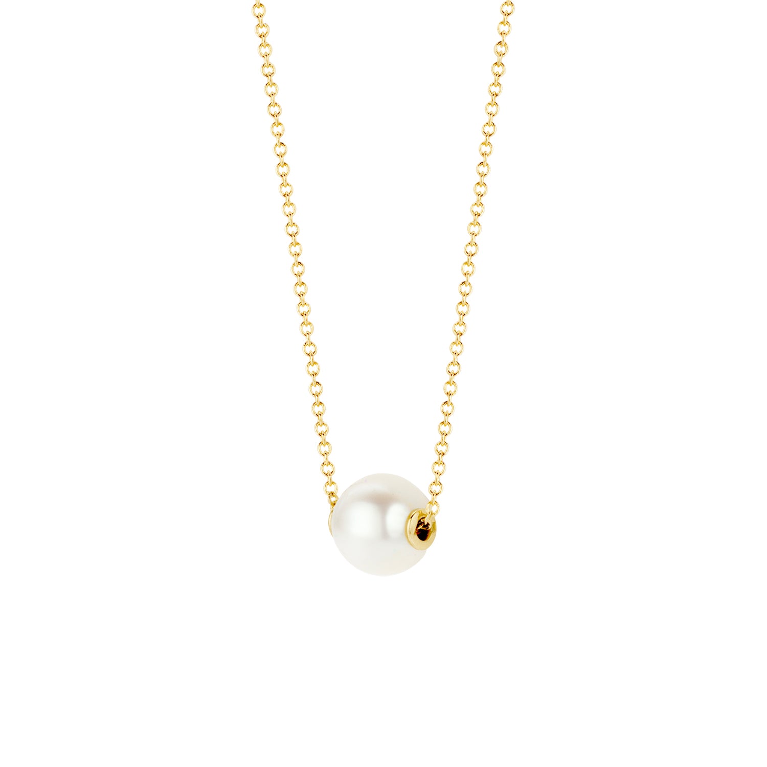 Blush Collier 3076YPW - Geel Goud (14k) met Parel