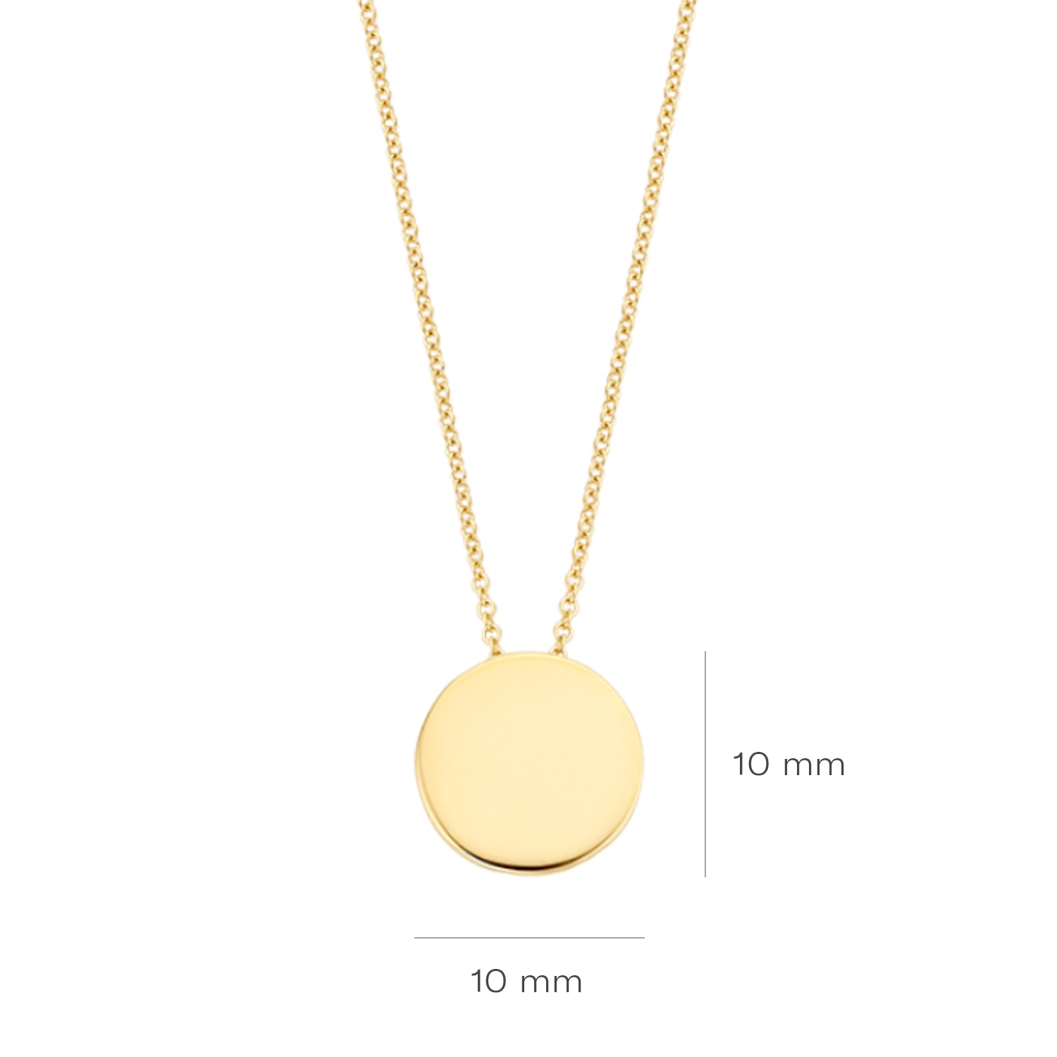 Blush Collier 3080YGO - Geel Goud (14k)