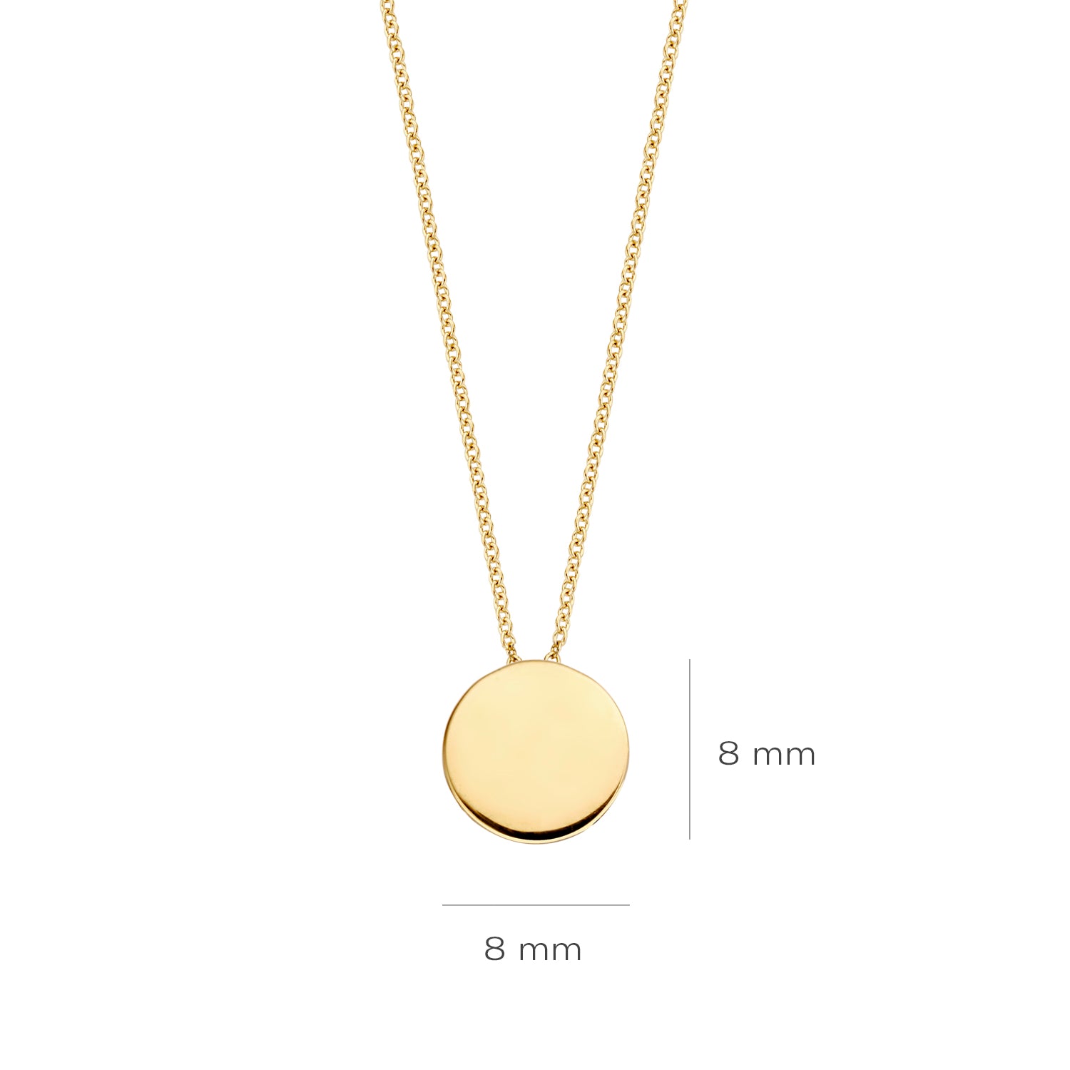 Blush Collier 3088YGO - Geel Goud (14k)