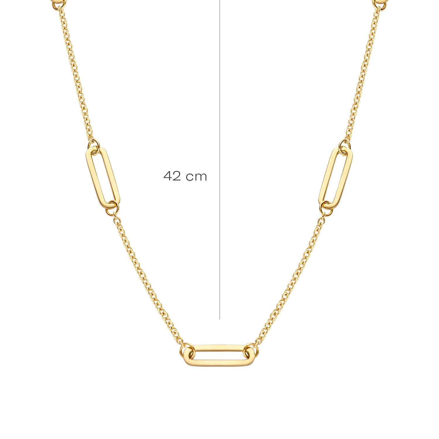 Blush Collier 3102YGO - Geel Goud (14k)