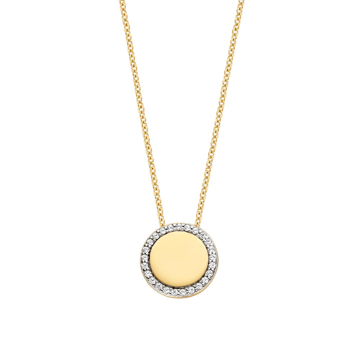 Blush Collier 3124YZI - Geel Goud (14k) met Zirkonia