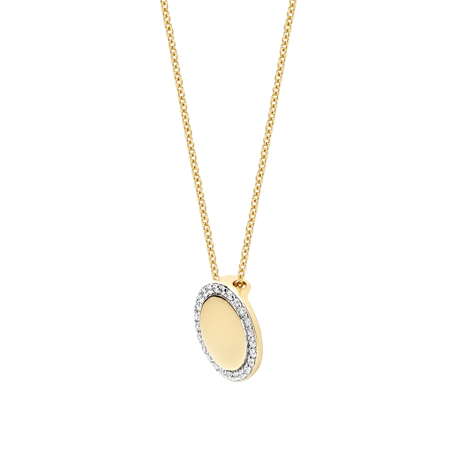 Blush Collier 3124YZI - Geel Goud (14k) met Zirkonia