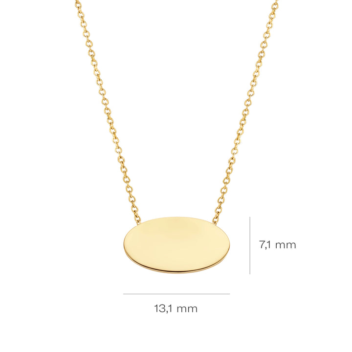 Blush Collier 3134YGO - Geel Goud (14k)