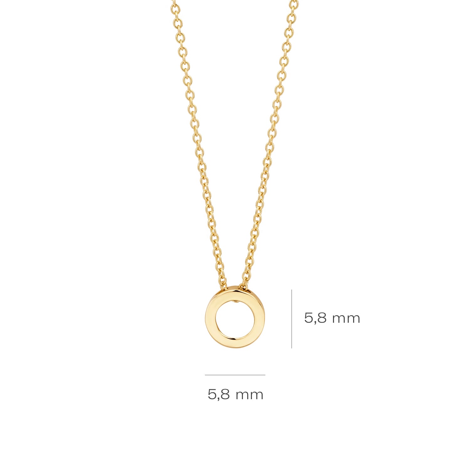 Blush Collier 3150YGO - Geel Goud (14k)