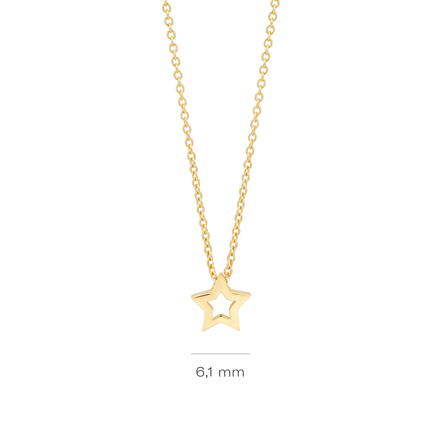 Blush Collier 3151YGO - Geel Goud (14k)