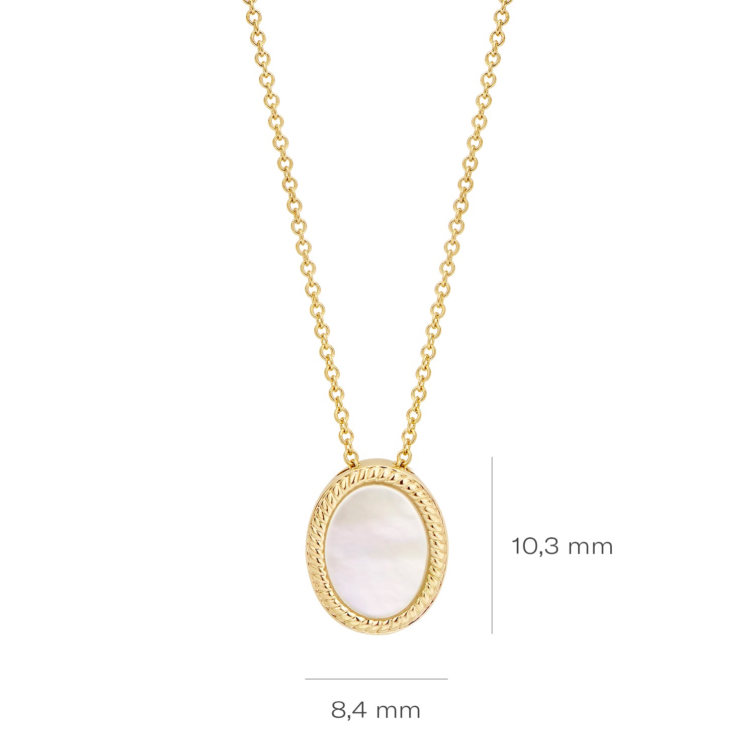 Blush Collier 3154YGO - Geel Goud (14k)