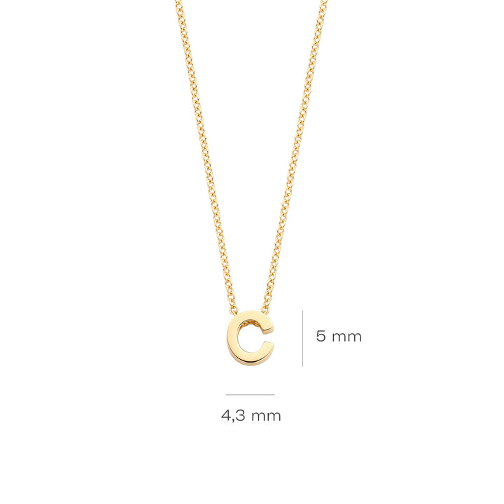 Blush Collier 3155YGO_C - Geel Goud (14k)