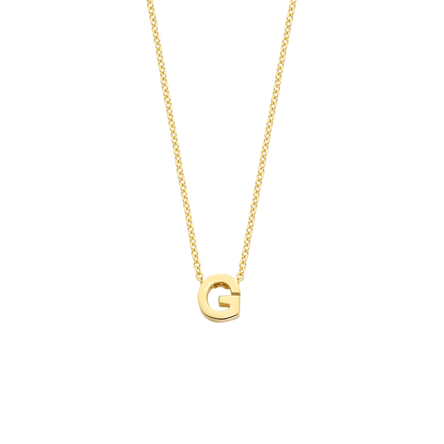 Blush Collier 3155YGO_G - Geel Goud (14k)