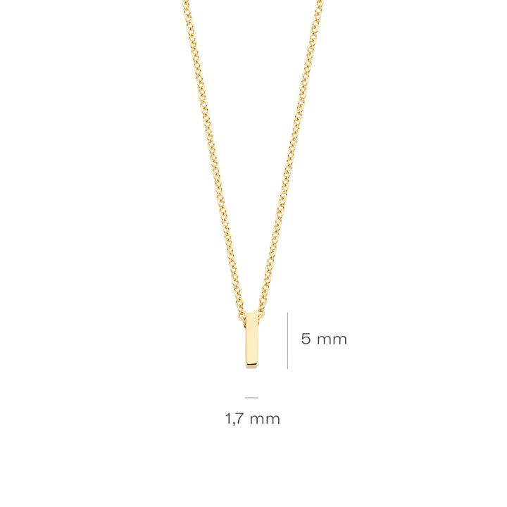 Blush Collier 3155YGO_I - Geel Goud (14k)