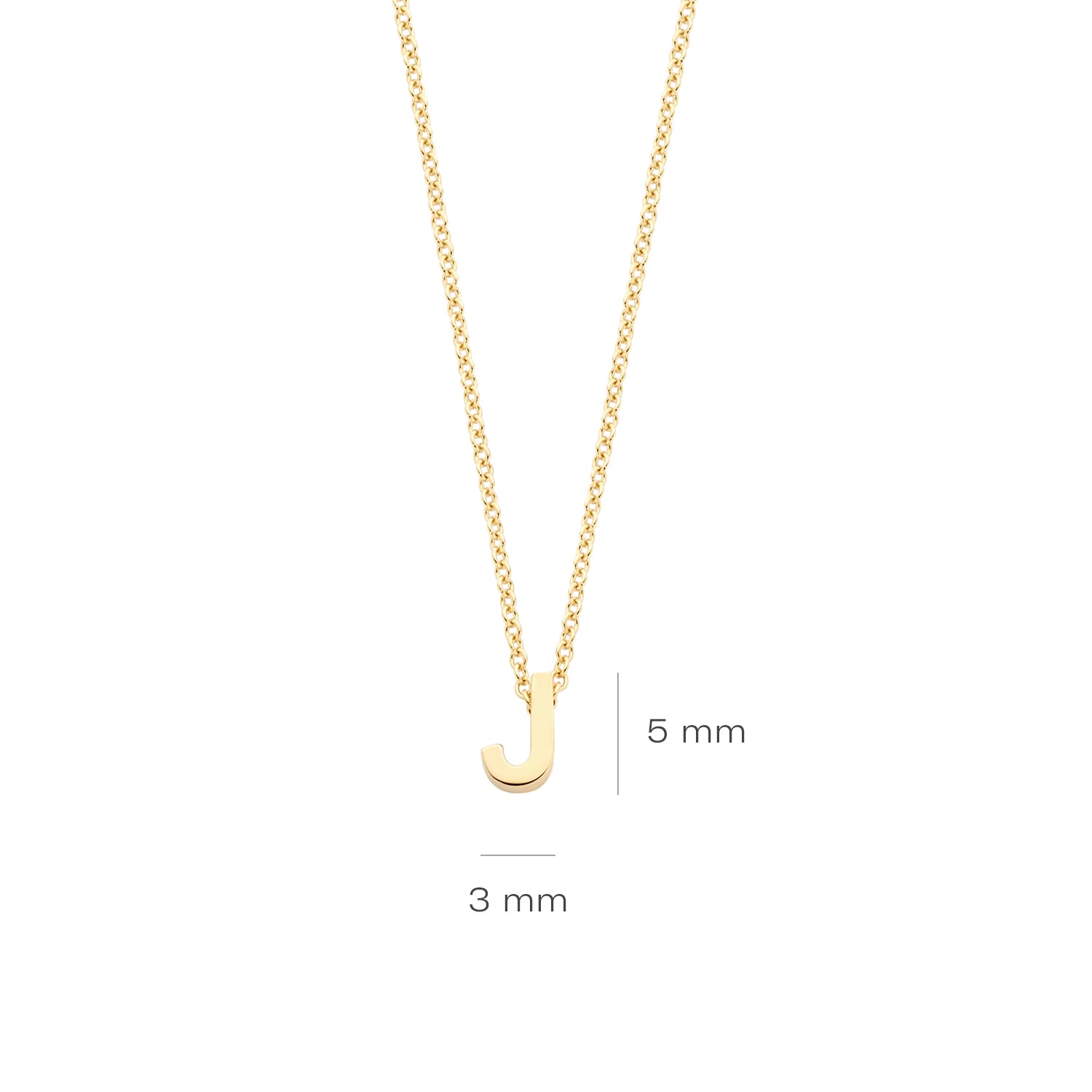 Blush Collier 3155YGO_J - Geel Goud (14k)
