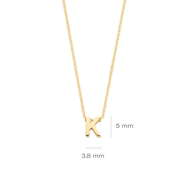 Blush Collier 3155YGO_K - Geel Goud (14k)