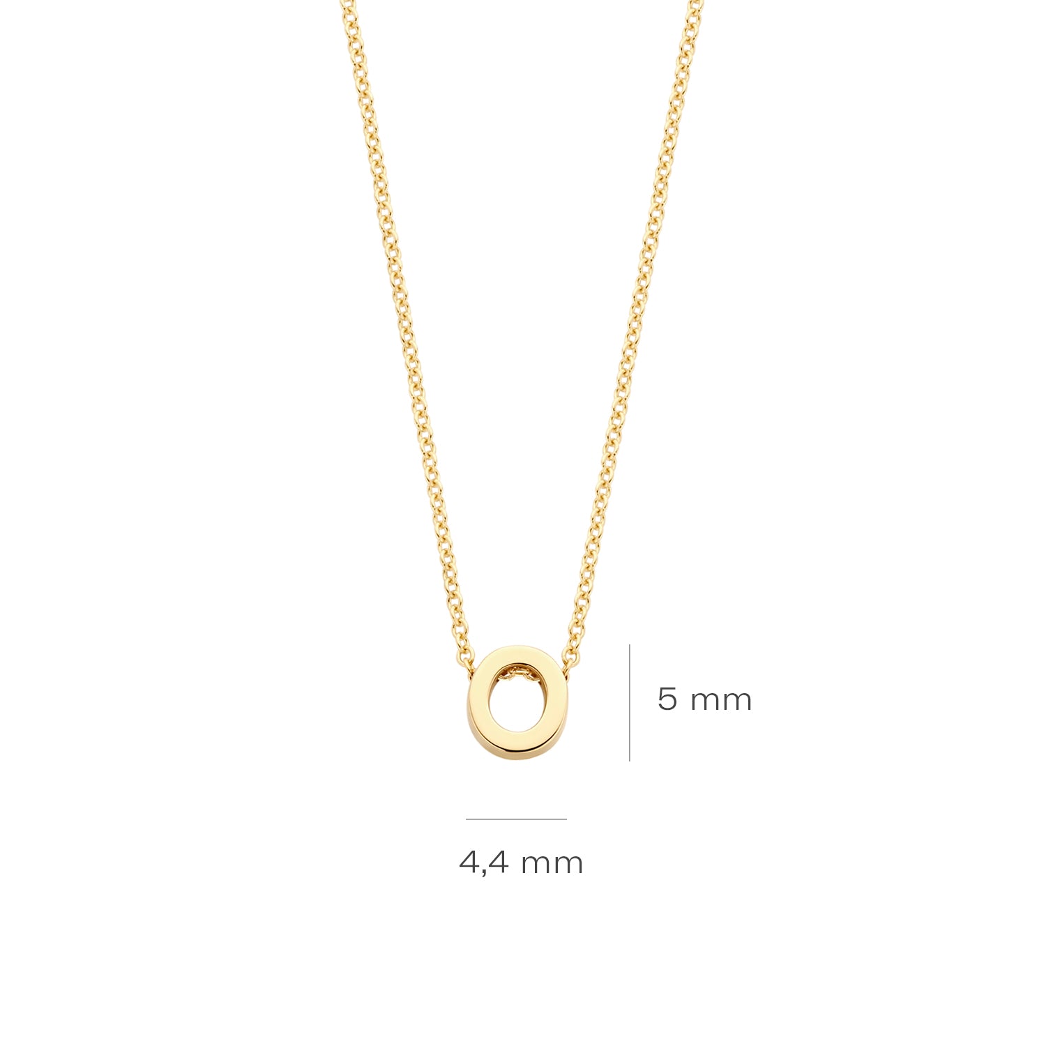 Blush Collier 3155YGO_O - Geel Goud (14k)
