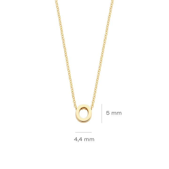 Blush Collier 3155YGO_O - Geel Goud (14k)