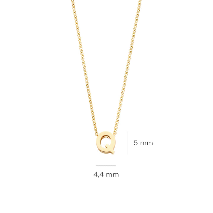 Blush Collier 3155YGO_Q - Geel Goud (14k)