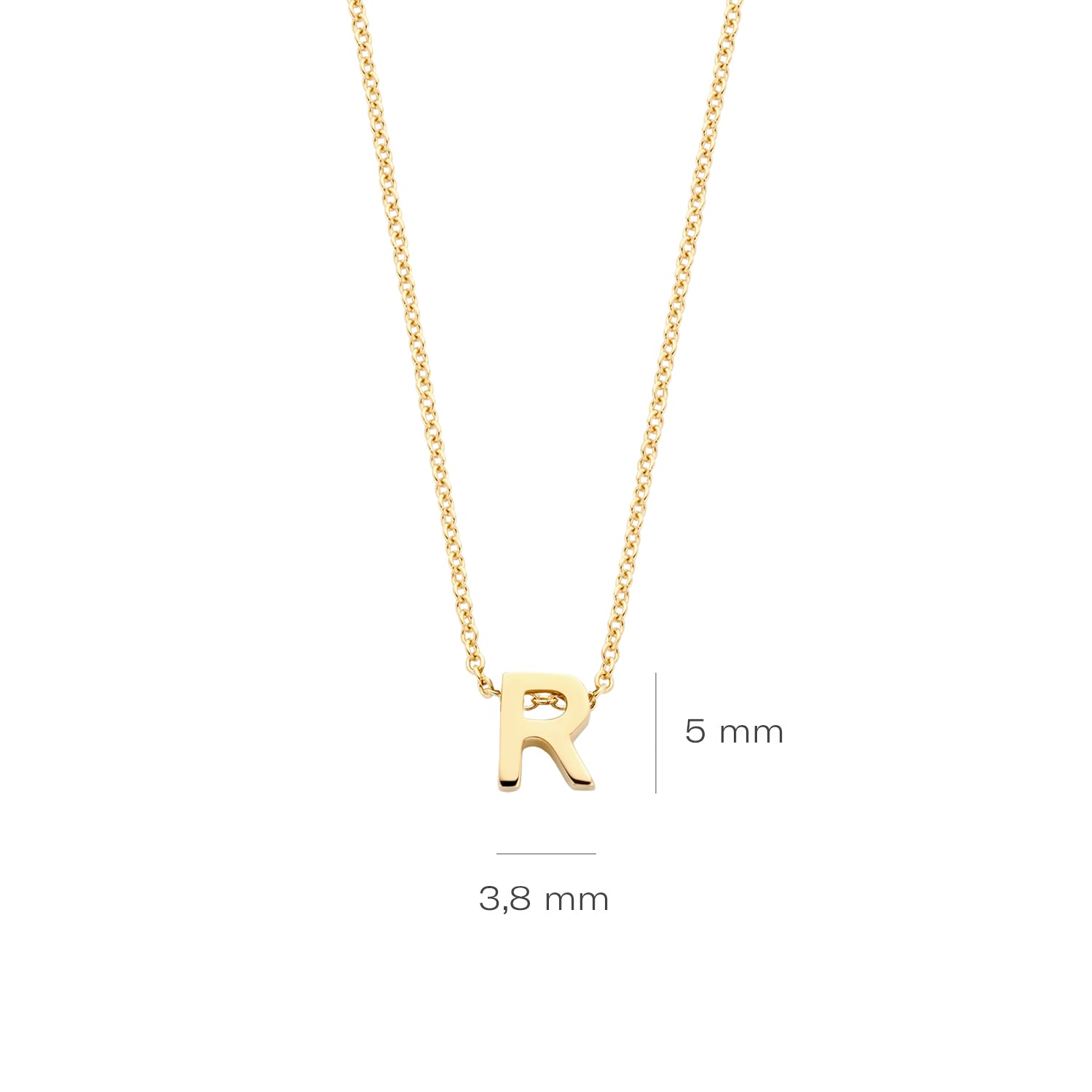 Blush Collier 3155YGO_R - Geel Goud (14k)