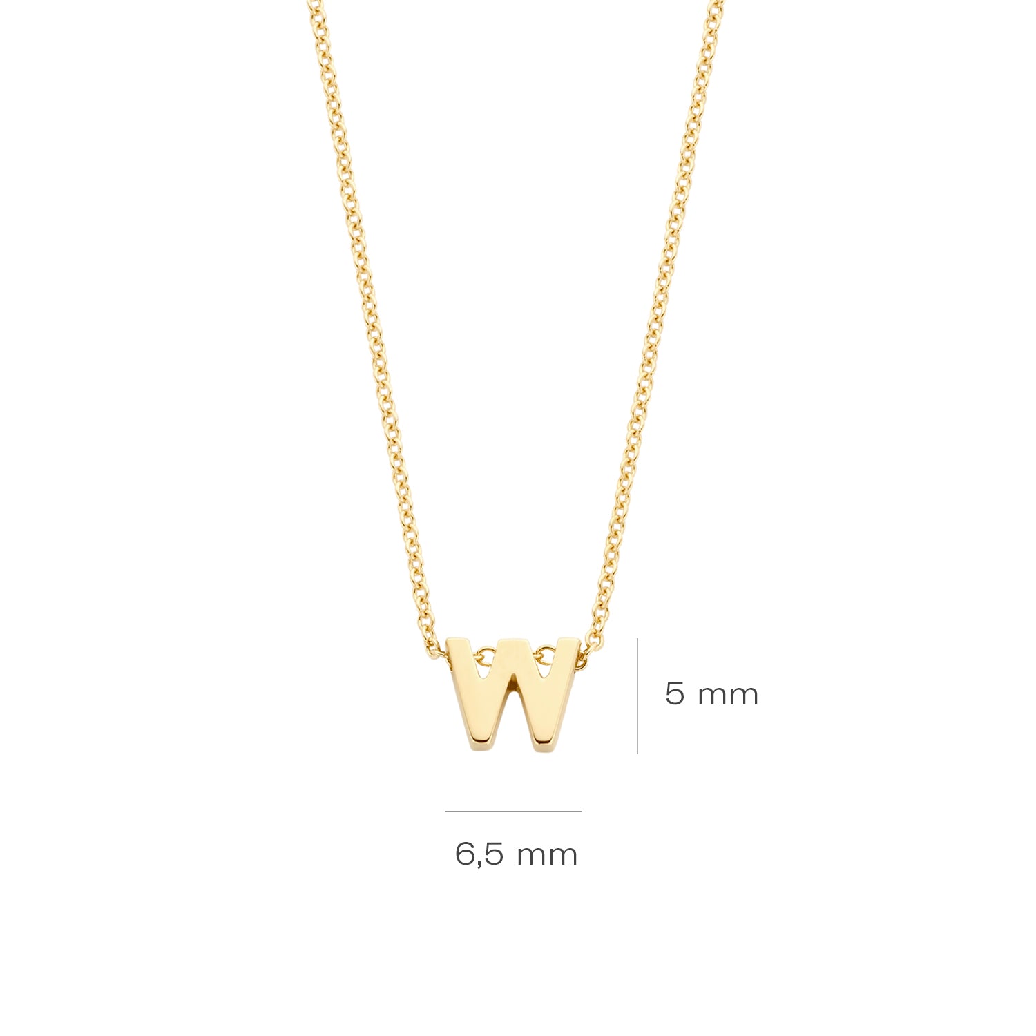 Blush Collier 3155YGO_W - Geel Goud (14k)