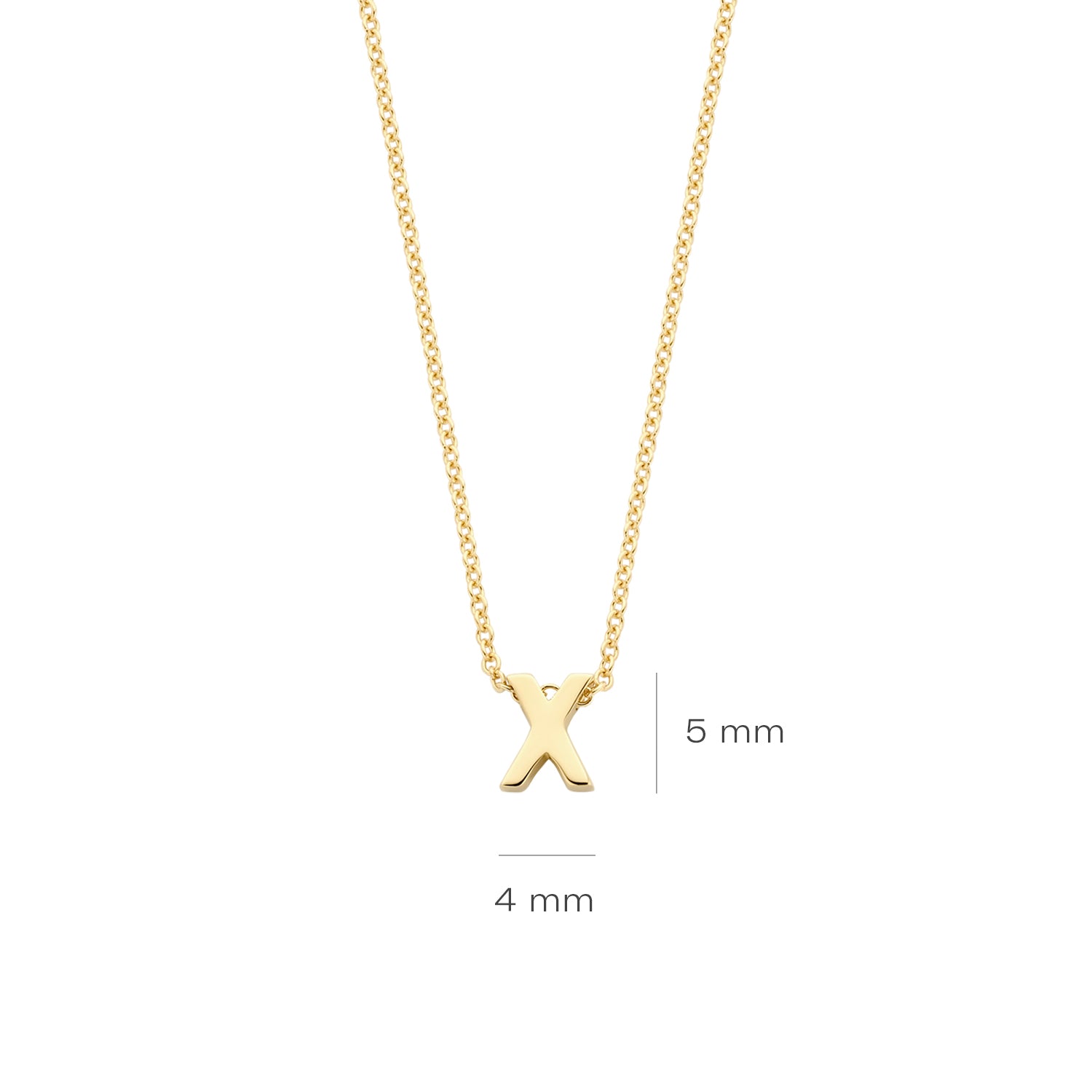 Blush Collier 3155YGO_X - Geel Goud (14k)