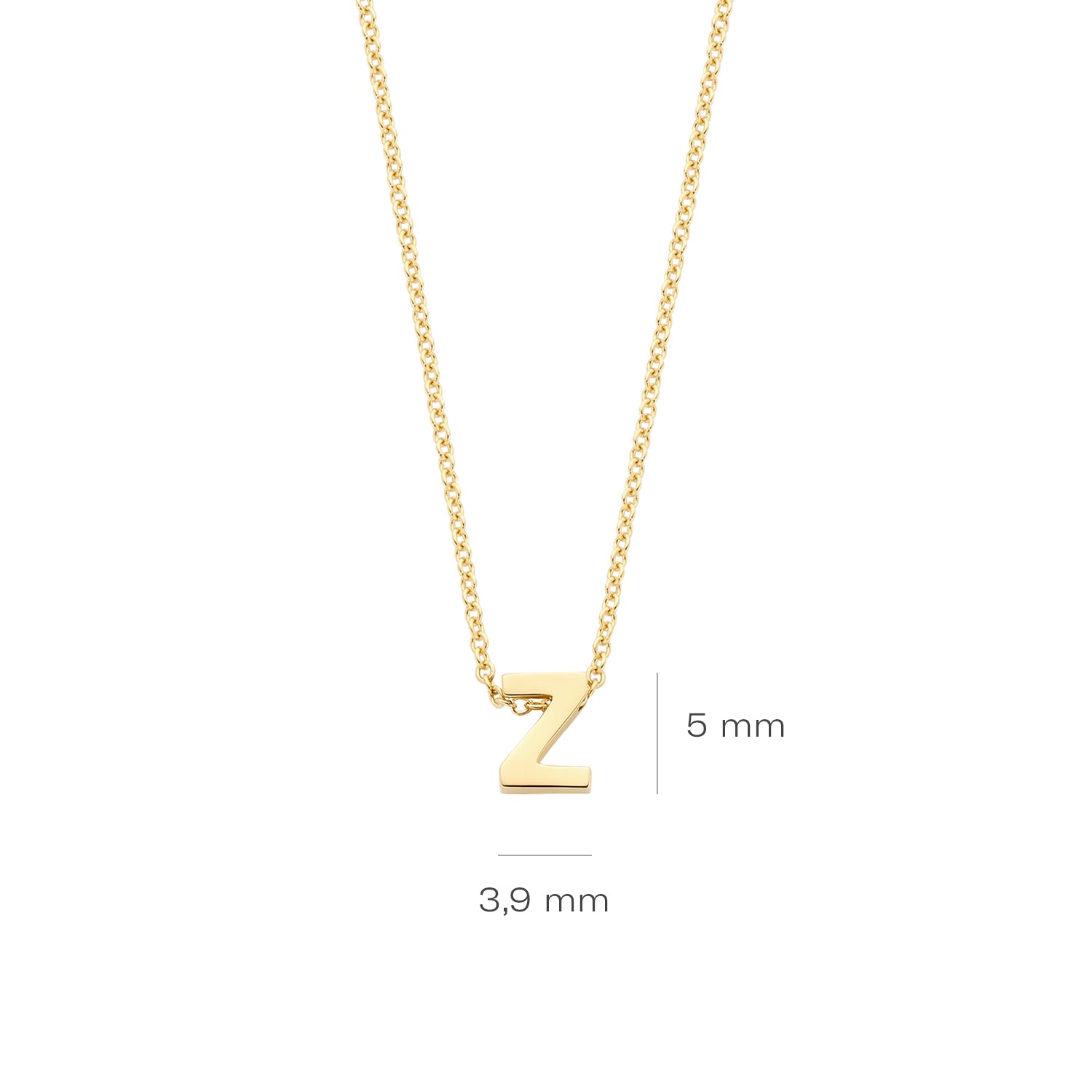 Blush Collier 3155YGO_Z - Geel Goud (14k)