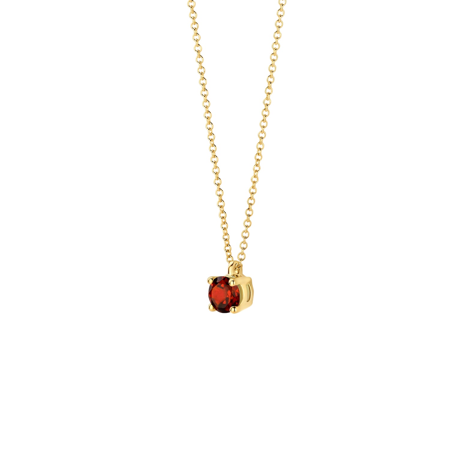 Blush Collier 3200YGA - Geel Goud (14k) met Granaat