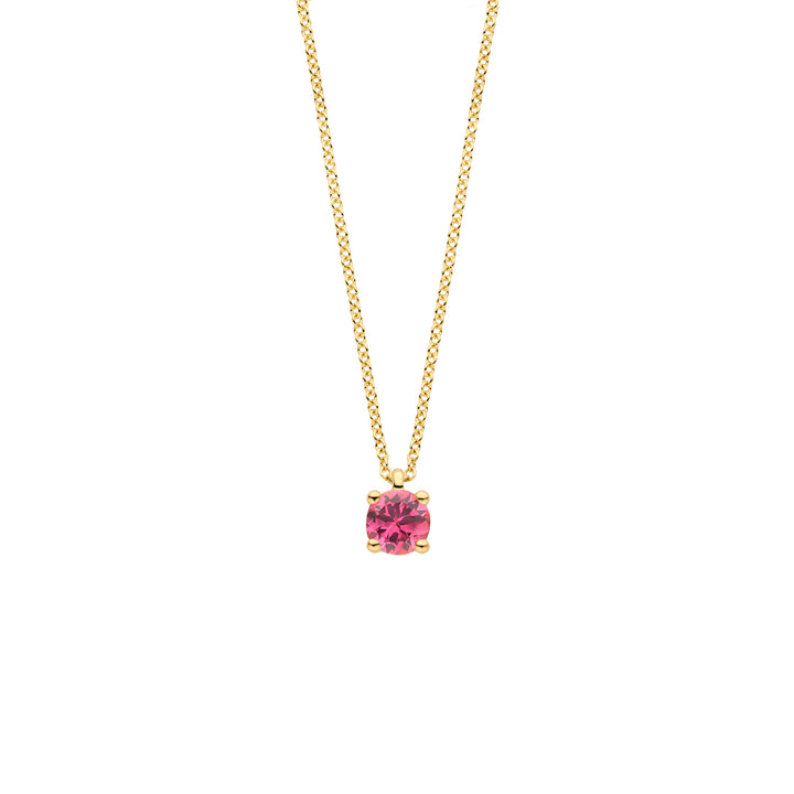 Blush Collier 3200YPT - Geel Goud (14k) met Roze Toermalijn