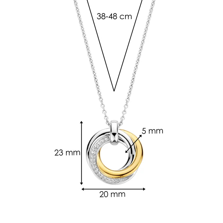 TI SENTO Collier 34055ZY