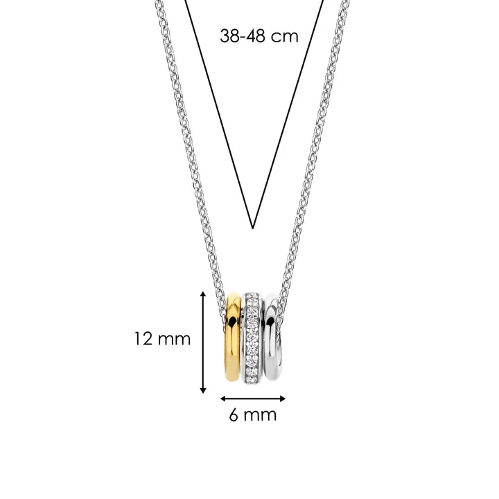 TI SENTO Collier 34058ZY