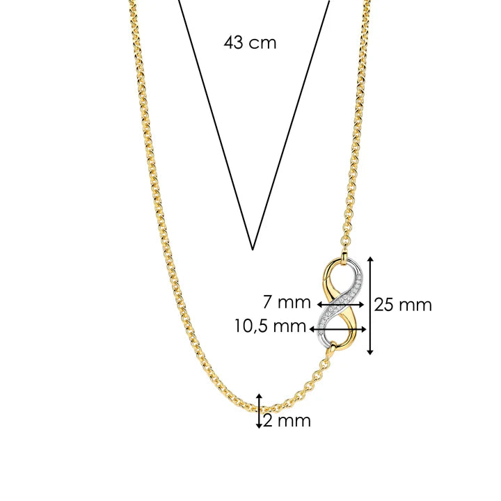 TI SENTO Ketting 34085ZY