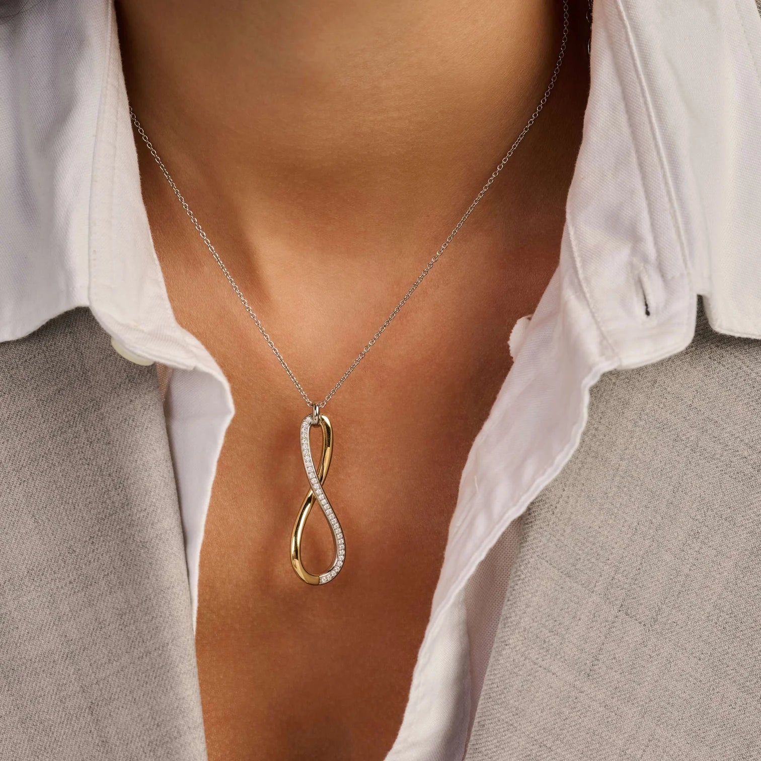TI SENTO Collier 34132ZY/42