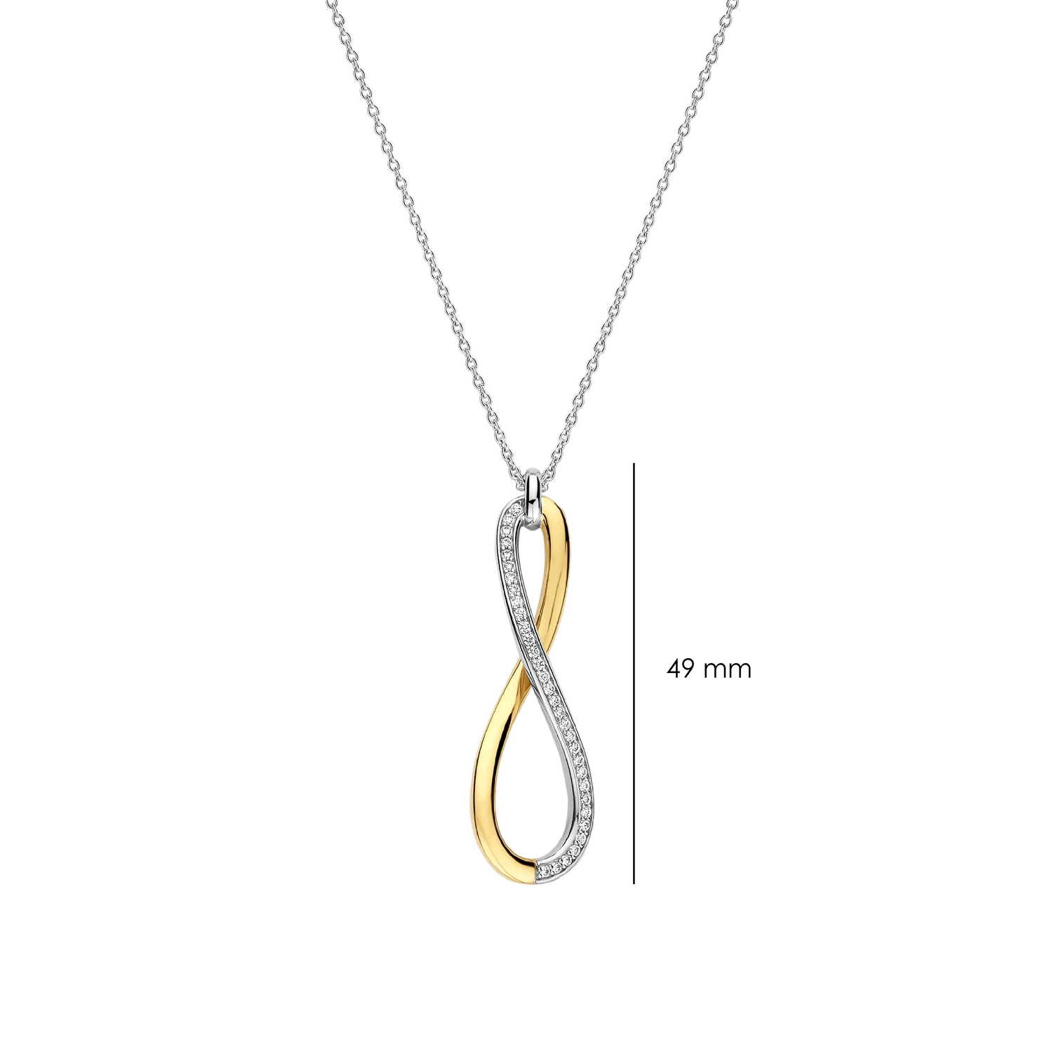 TI SENTO Collier 34132ZY/42