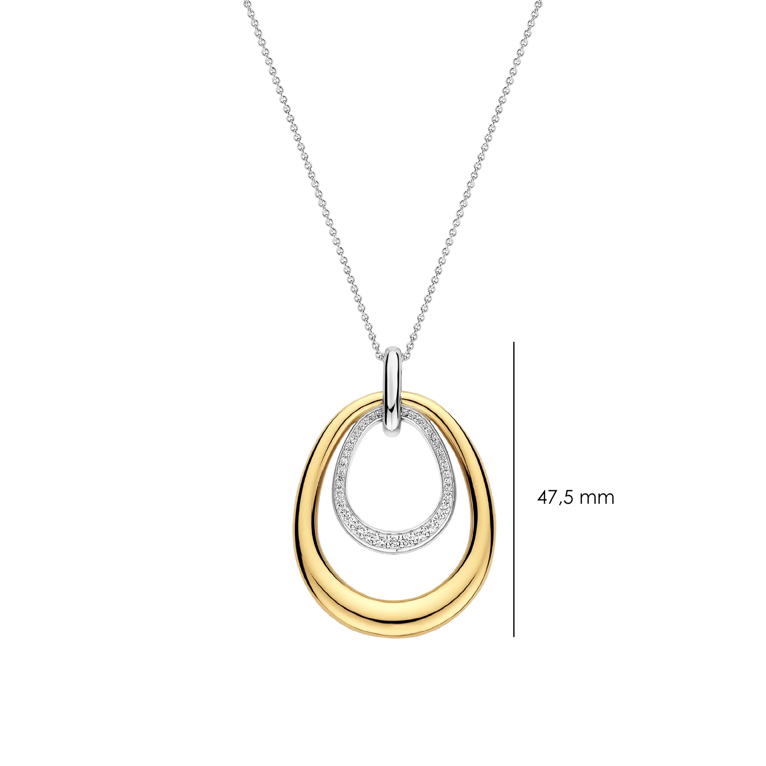 TI SENTO Ketting 34140ZY/42