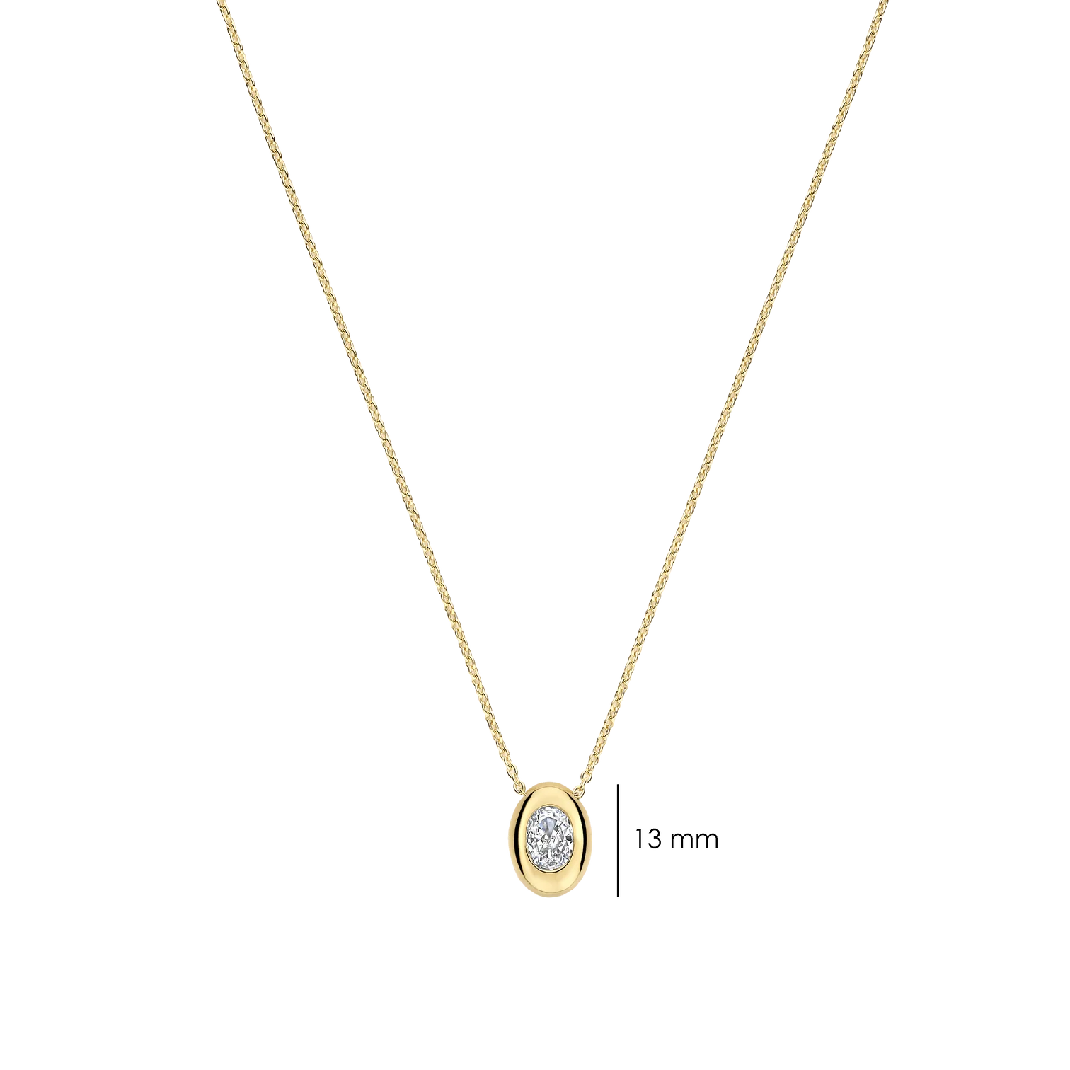 TI SENTO Ketting 34146ZY/42
