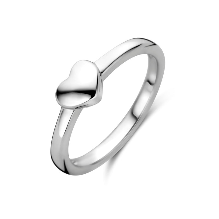 zilveren kinderring hart | 4,5mm