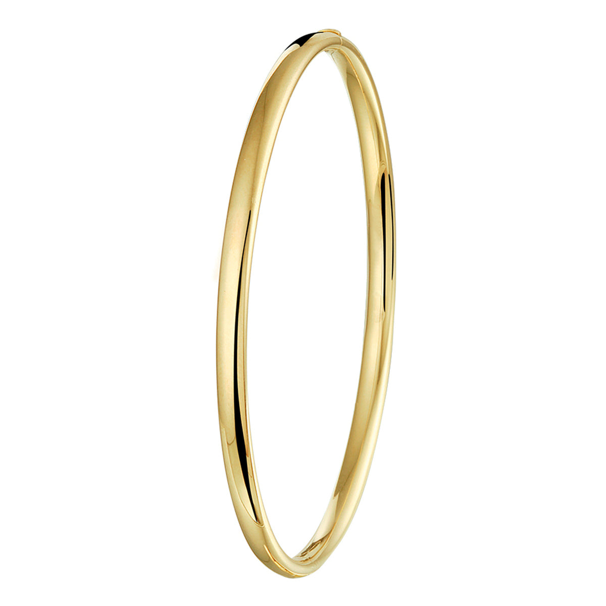 Silgold bangle ovale buis 4x58mm