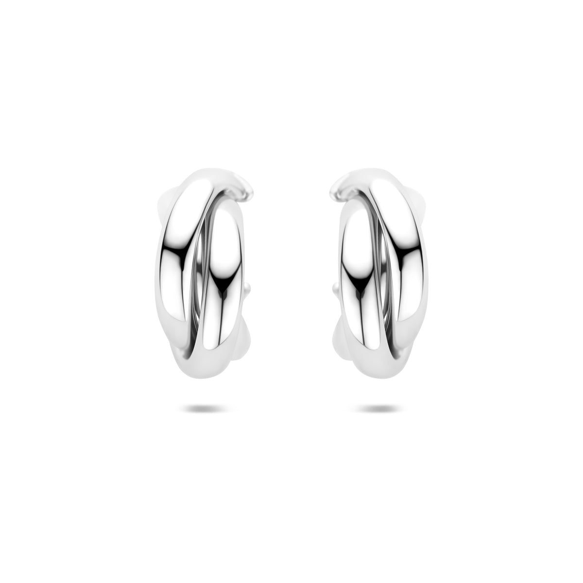 Zilveren oorringen | 16x6.8mm
