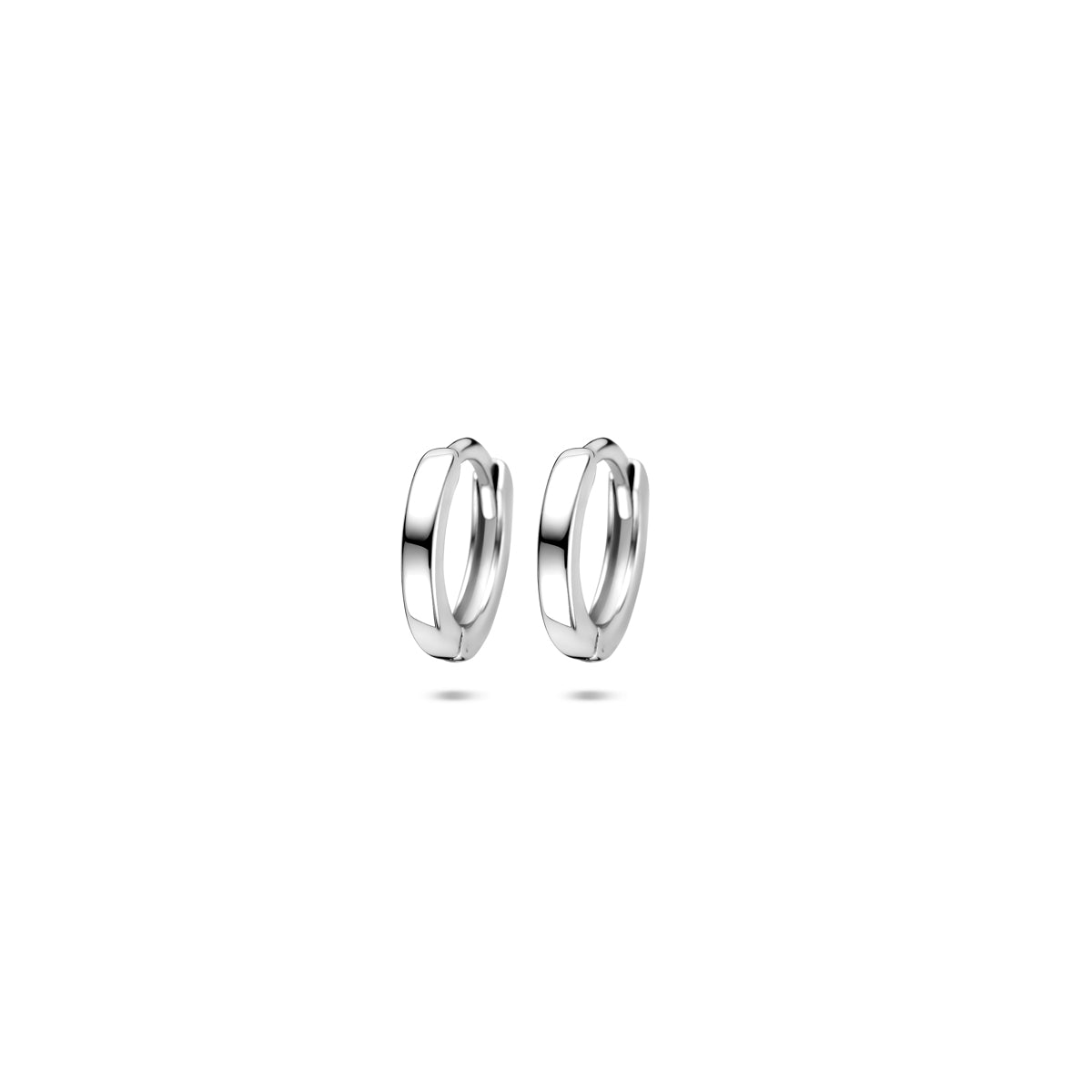 Zilveren klapoorringen| 10x1,6mm